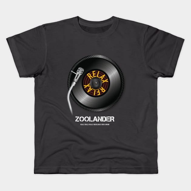 Zoolander - Alternative Movie Poster Kids T-Shirt by MoviePosterBoy